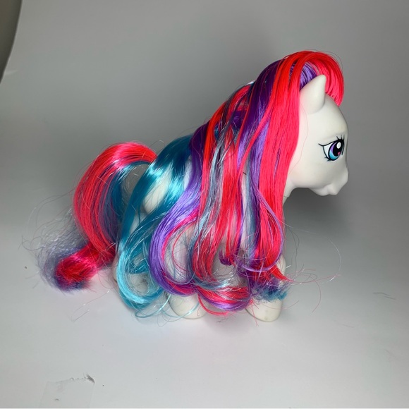 Vintage My Little Pony Bowtie Bow Tie Earth Pony Gen 3 White 2002 As Is - Picture 8 of 10